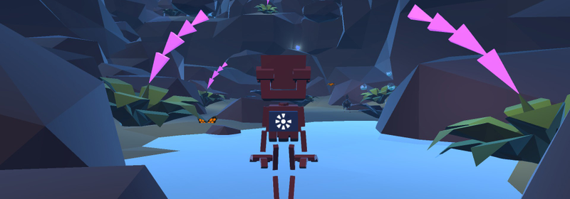 Illustration for article titled In Grow Home, a clumsy robot stumbles into simple beauty